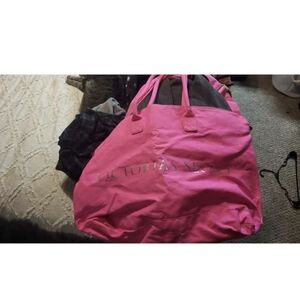 Victoria's Secret Bright Pink Travel Bag